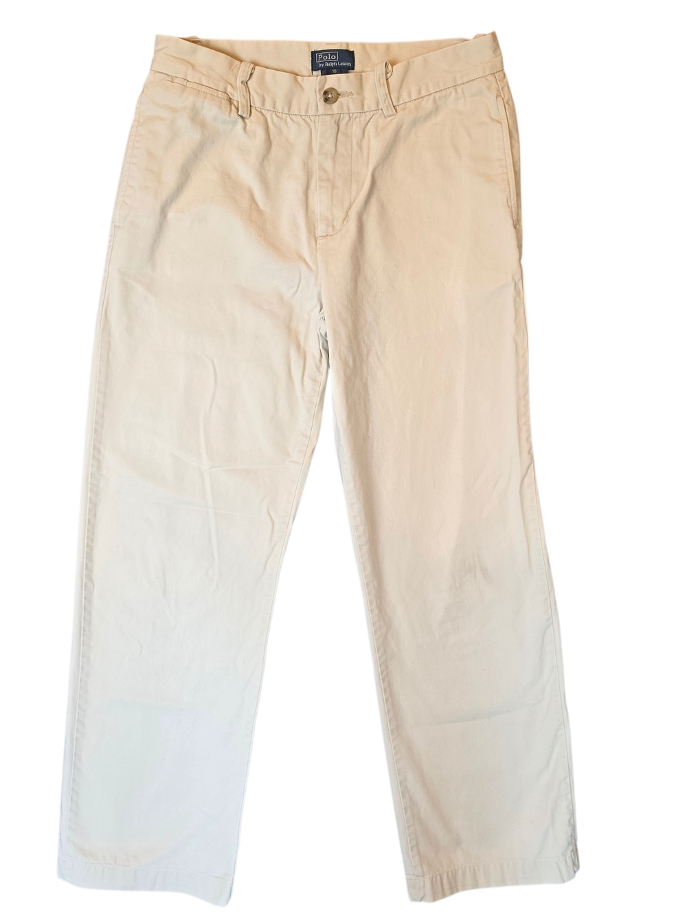 Polo by Ralph Lauren Beige Boys Chino Pants 16 Preppy Classic Sporty Comfort
